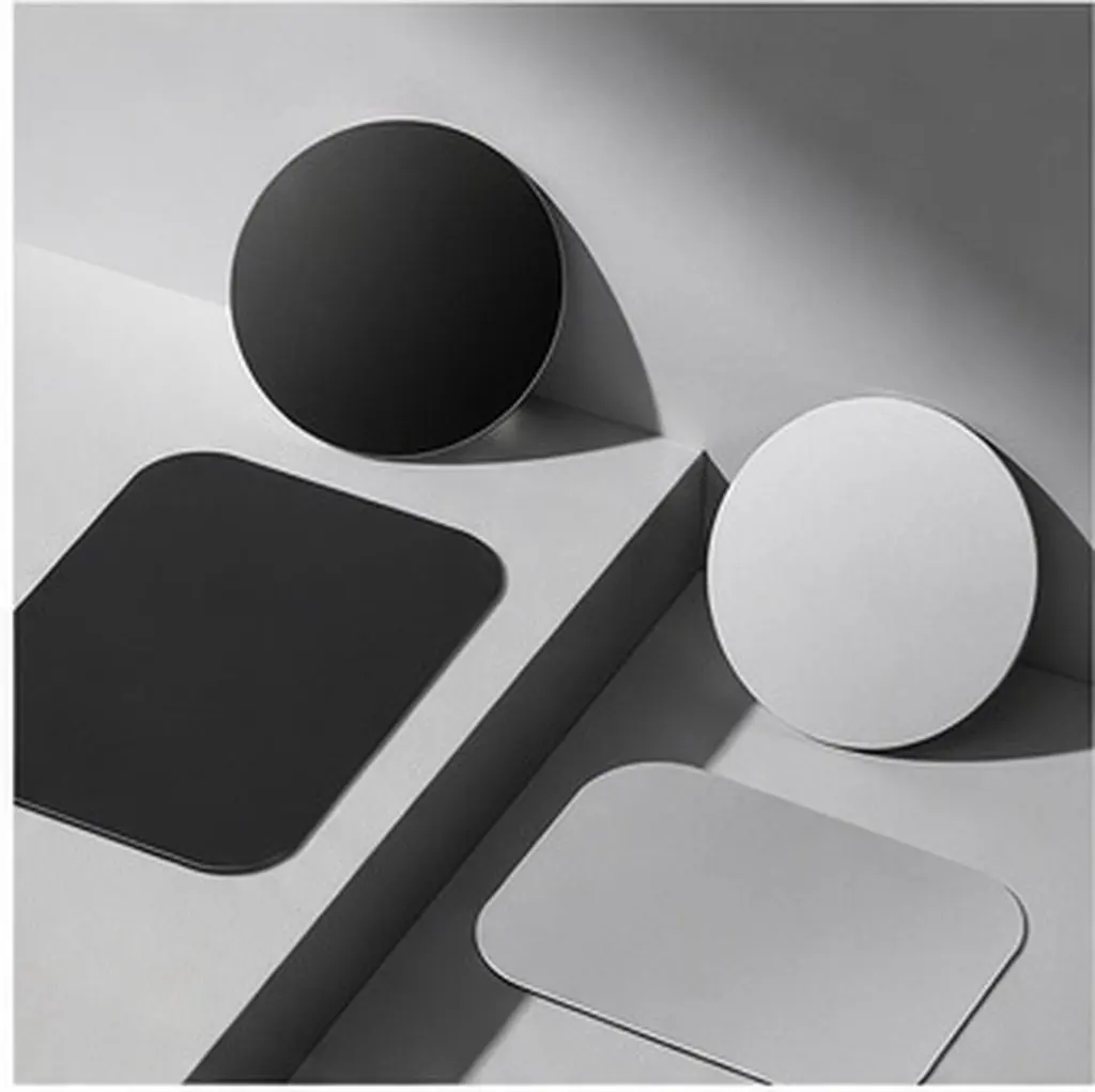 12Pcs Universal Metal Plate Kit Round and Rectangle Adhesive Phone Car Mount Plate Compatible with All Smartphones Stable Grip