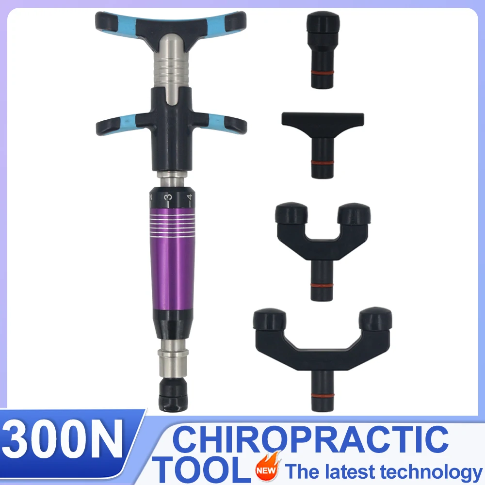 

Chiropractic Adjusting Gun Spine Massage Tools For Removal Limb Pain Relief Therapy Correction Spinal Manual Back Massager 300N