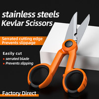 SAIXIAN Fiber Optic Tool Aramid Scissors Fibre Stripping Scissors Optical Fiber Hand Tool