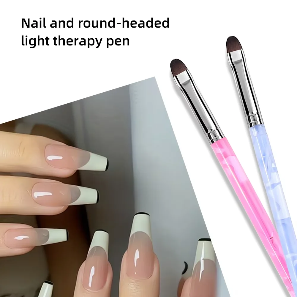Ensemble de 1 pinceau ovale po - Nail Art Oval avis et prix