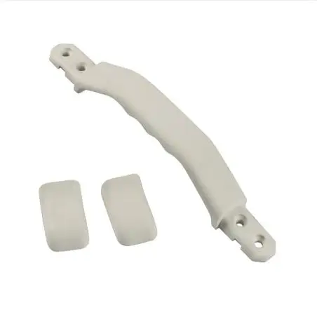 For Camper Trailer Door Handle Set 2 Pack Nylon Material Built for Recreational Vehicle Door Compatibility and Durability