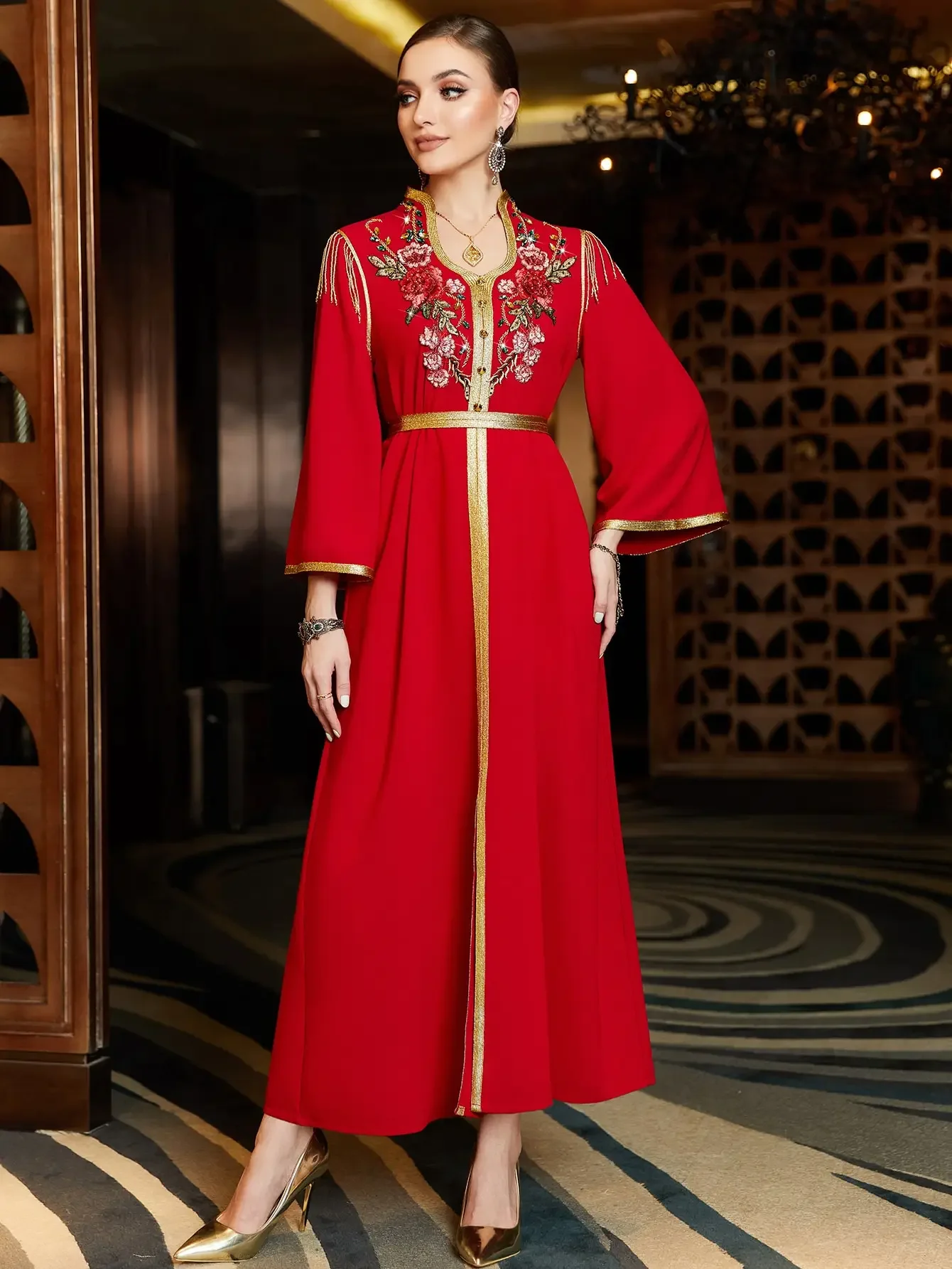 

Eid Muslim Dress Abaya for Women Diamond Jalabiya Morocco Party Dresses Dubai Evening Abayas Kaftan Vestidos Arab Long Robe 2023