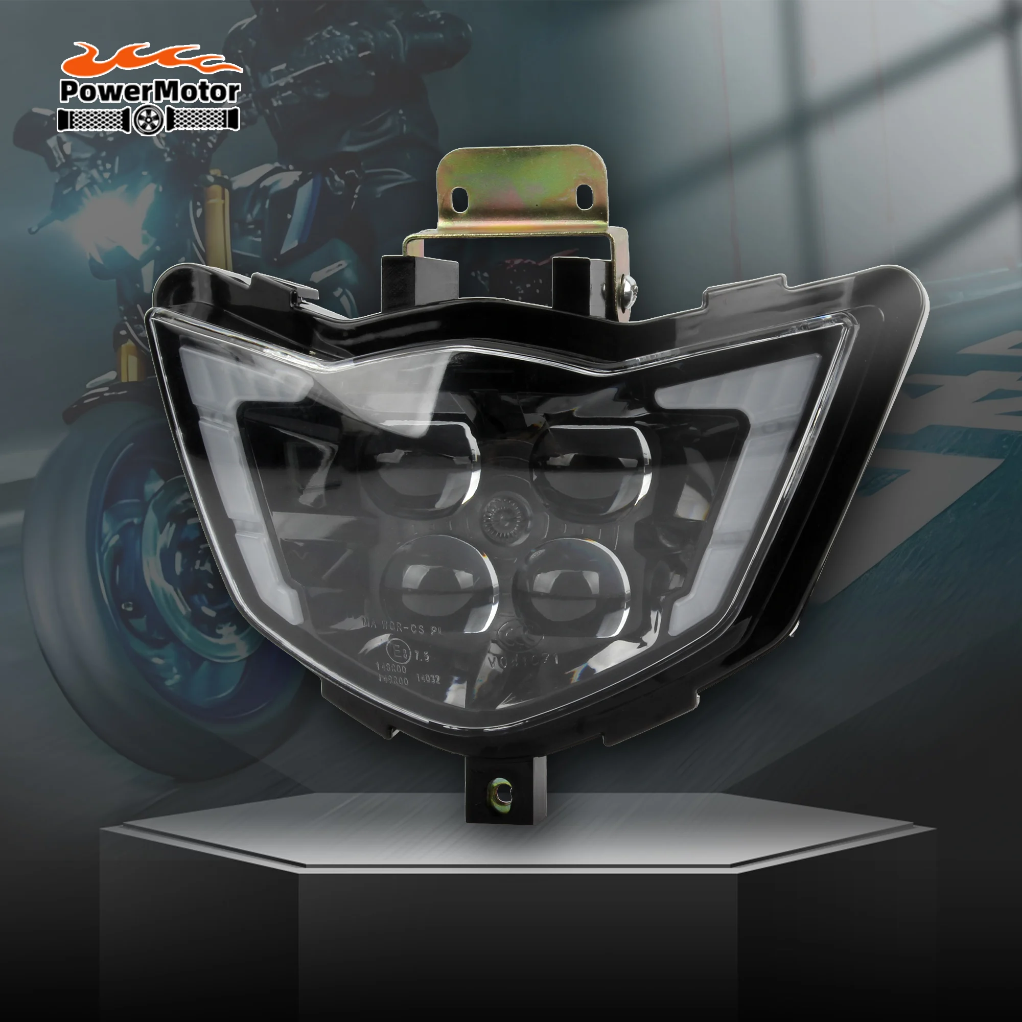Motorcycle Headlight LED Headlamp Head Light Components For Yamaha WR250F WR450F YZ250F YZ450F 2015-2019 Motocross Accessories