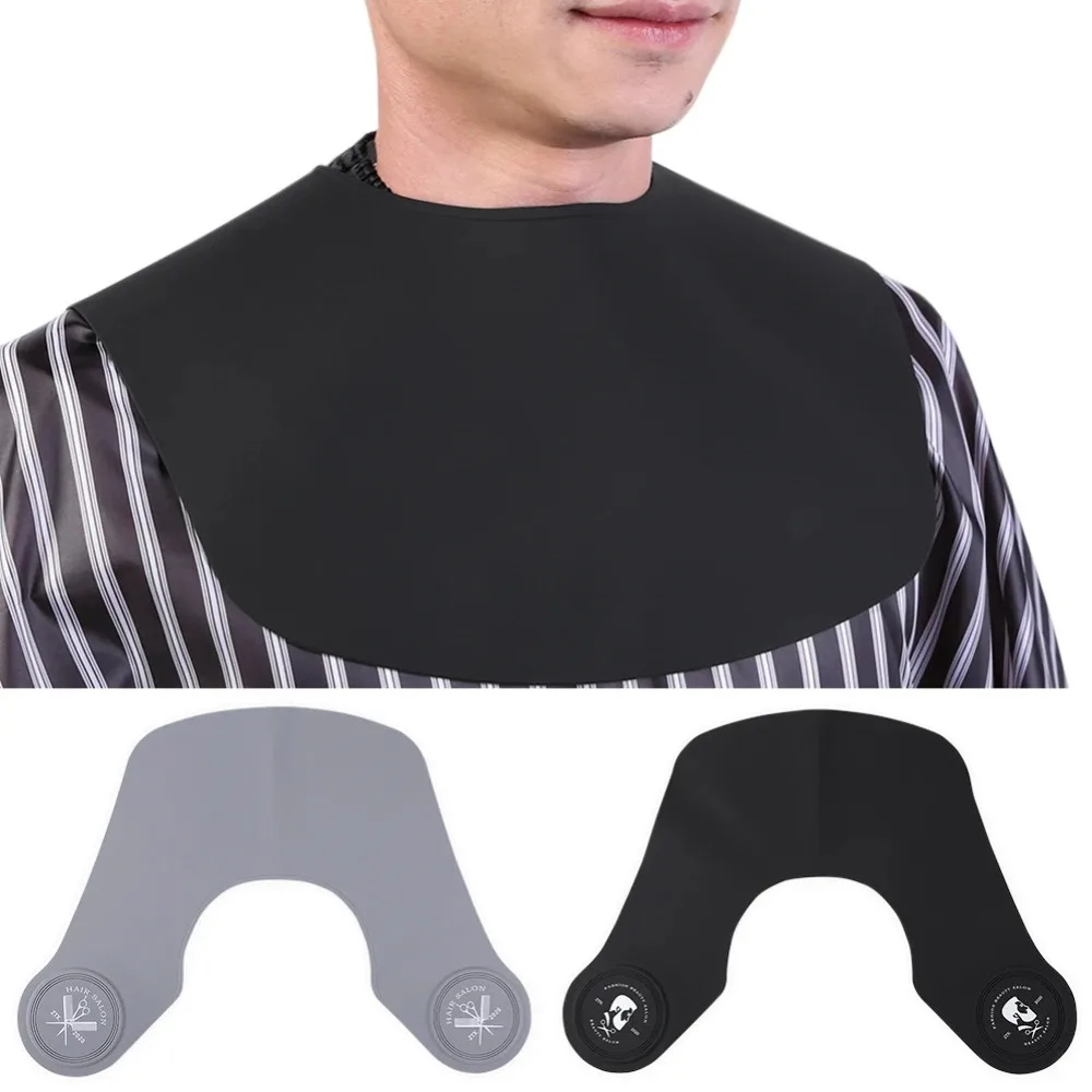 

High Quality Waterproof Hairdressing Shoulder Pad Silicone Shoulder Pad Reusable Anti-scald Shawl Barber Tools Haircut Cloak