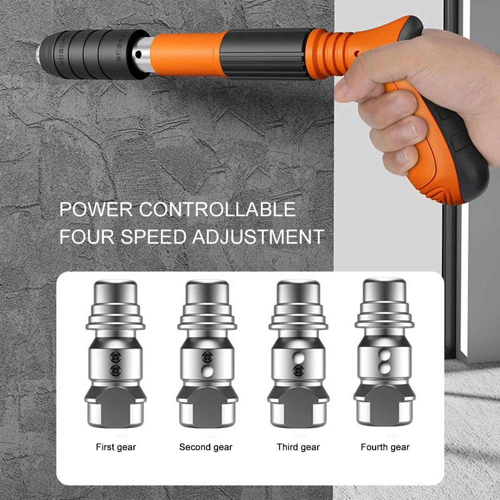 New Manual Mini Steel Nail Gun Wall Fastening Tool Concrete Nailer Machine Pneumatic Nailing Gun Low Noise Nail Shooting Gun