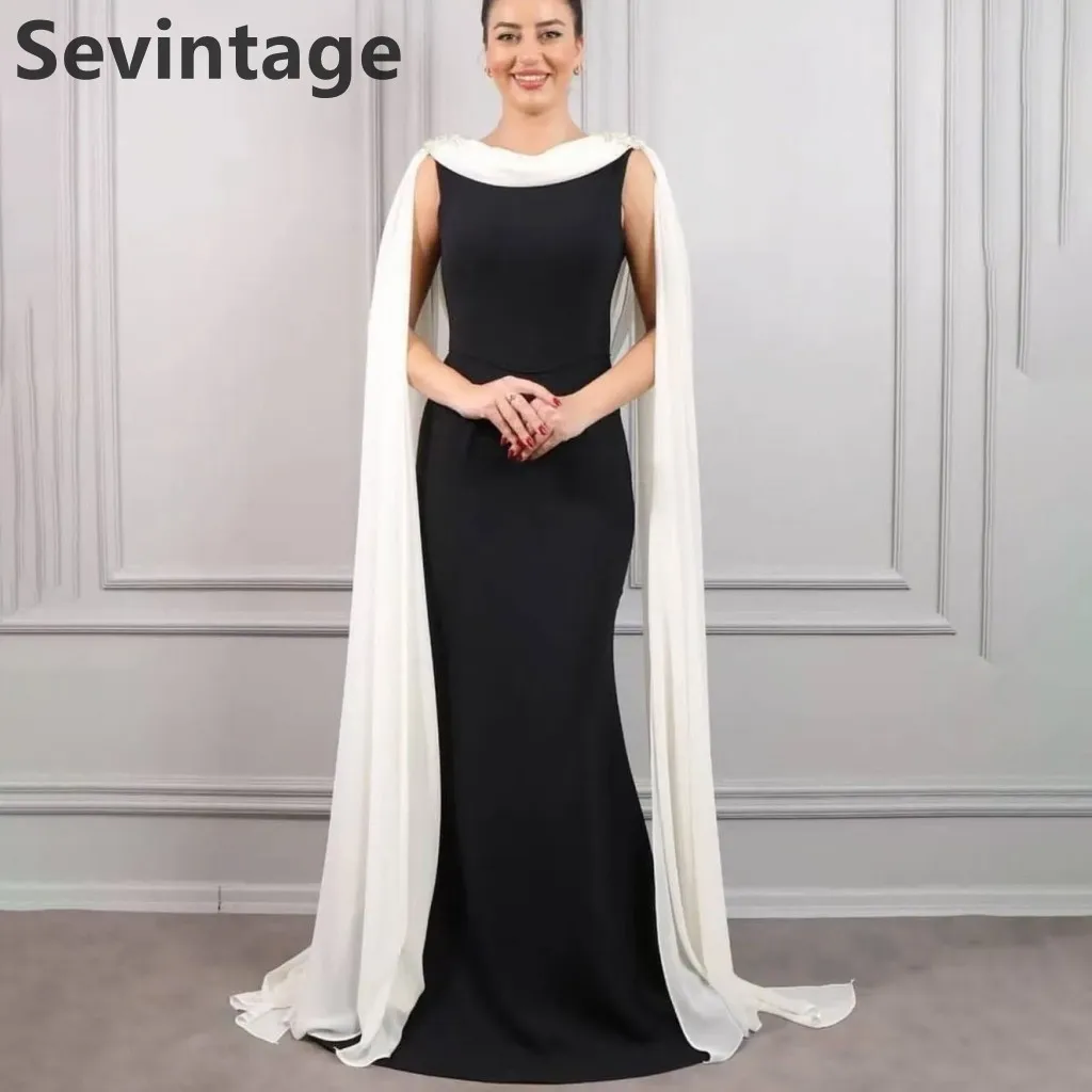 

Вечернее платье цвета фуксии Sevintage, в пол, с длинным рукавом, в стиле красной дорожки, в арабском стиле, выпускные платья с бисером