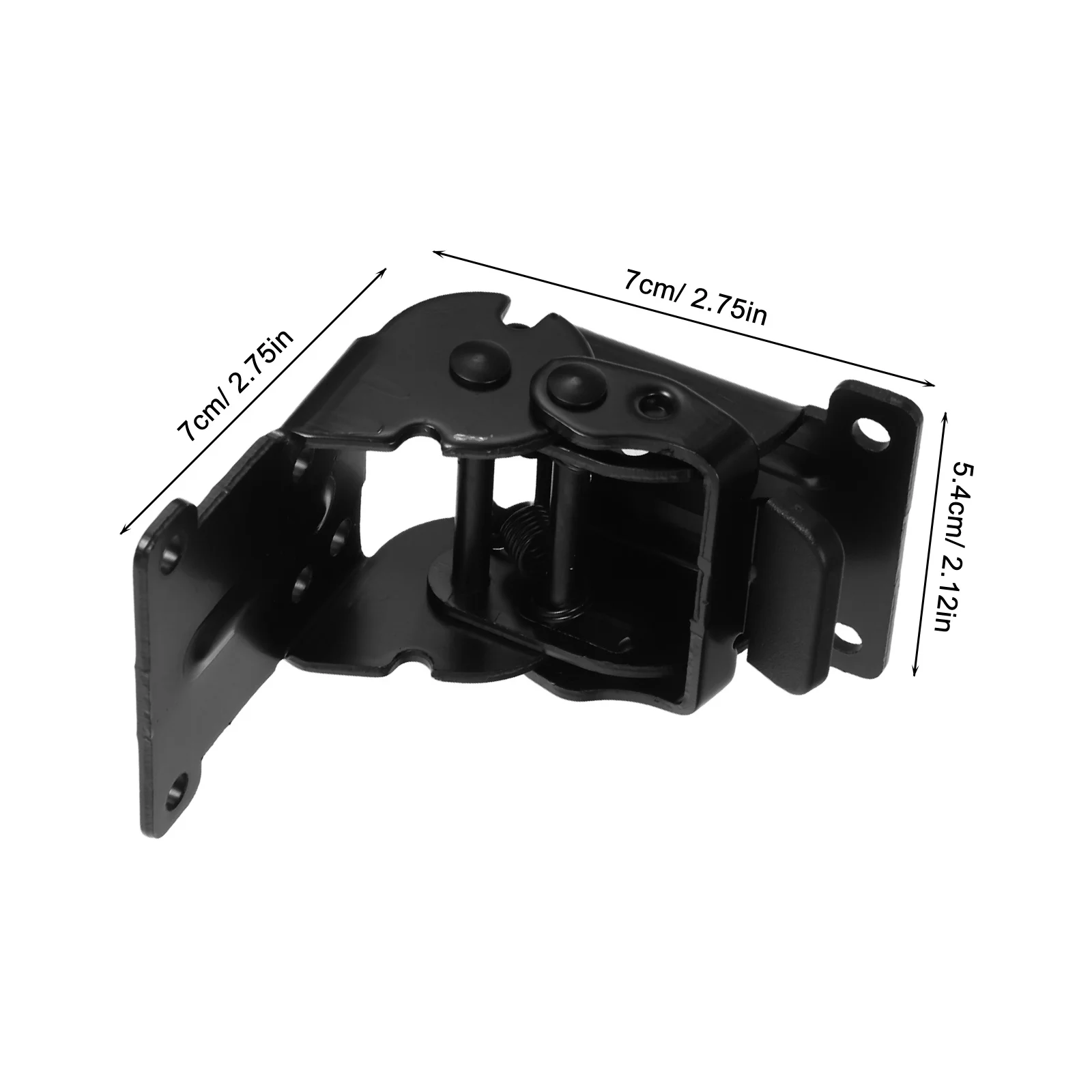 4 قطعة مفصلات قابلة للطي من الفولاذ الأسود 0 90 180 درجة طاولة مقاعد البدلاء خزانة الأجهزة خزانة سوداء المفصلي #6