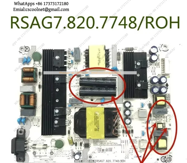 Power Supply Board RSAG7.820.7748 For Hisense HZ55A55 H55E3A HZ55A65 HZ50A51