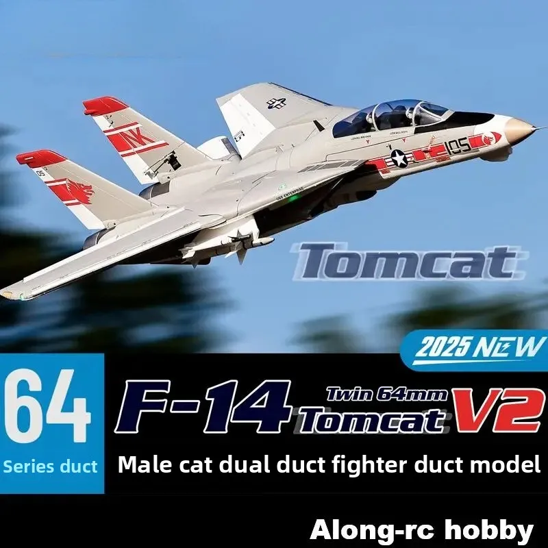 Freewing Dual 64mm EDF RC Airplane Jet Model F-14 V2 Tomcat Variable Sweep Gyro  KIT with Servo or 6S PNP Set Twins 64 EDF Plane