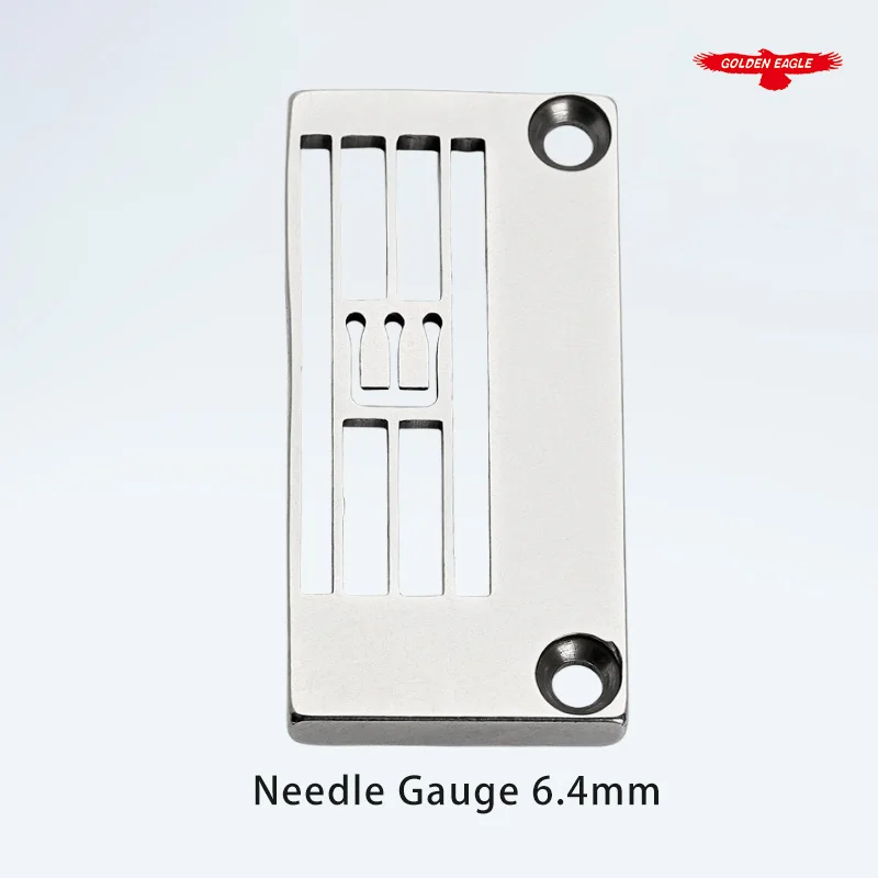 257018B64 Golden Eagle Needle Plate Medium-duty for PEGASUS W500 W600 Series Three Needle Five Thread Coverstitch Machine Parts