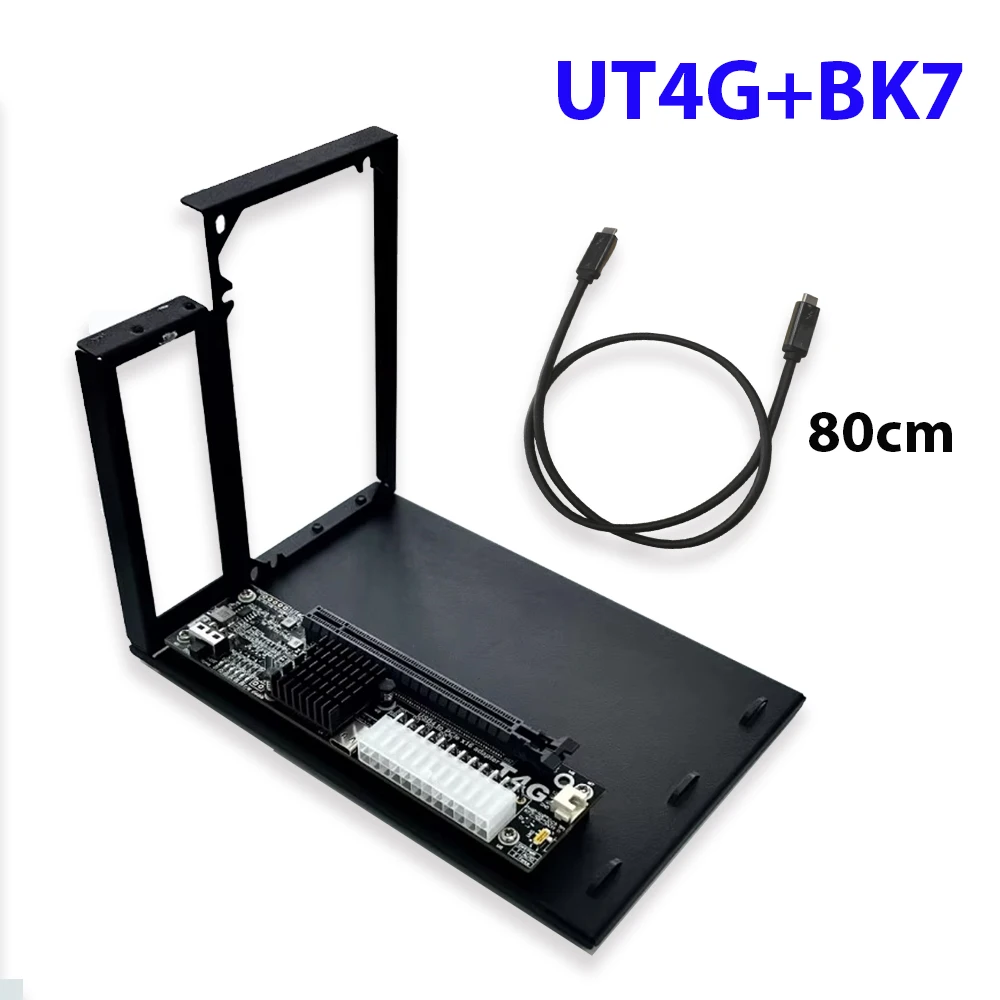 UT4G eGPU Thunderbolt 4 /3 TB3/TB4 To PCIe X16 PCI-E 4.0 X4 GPU