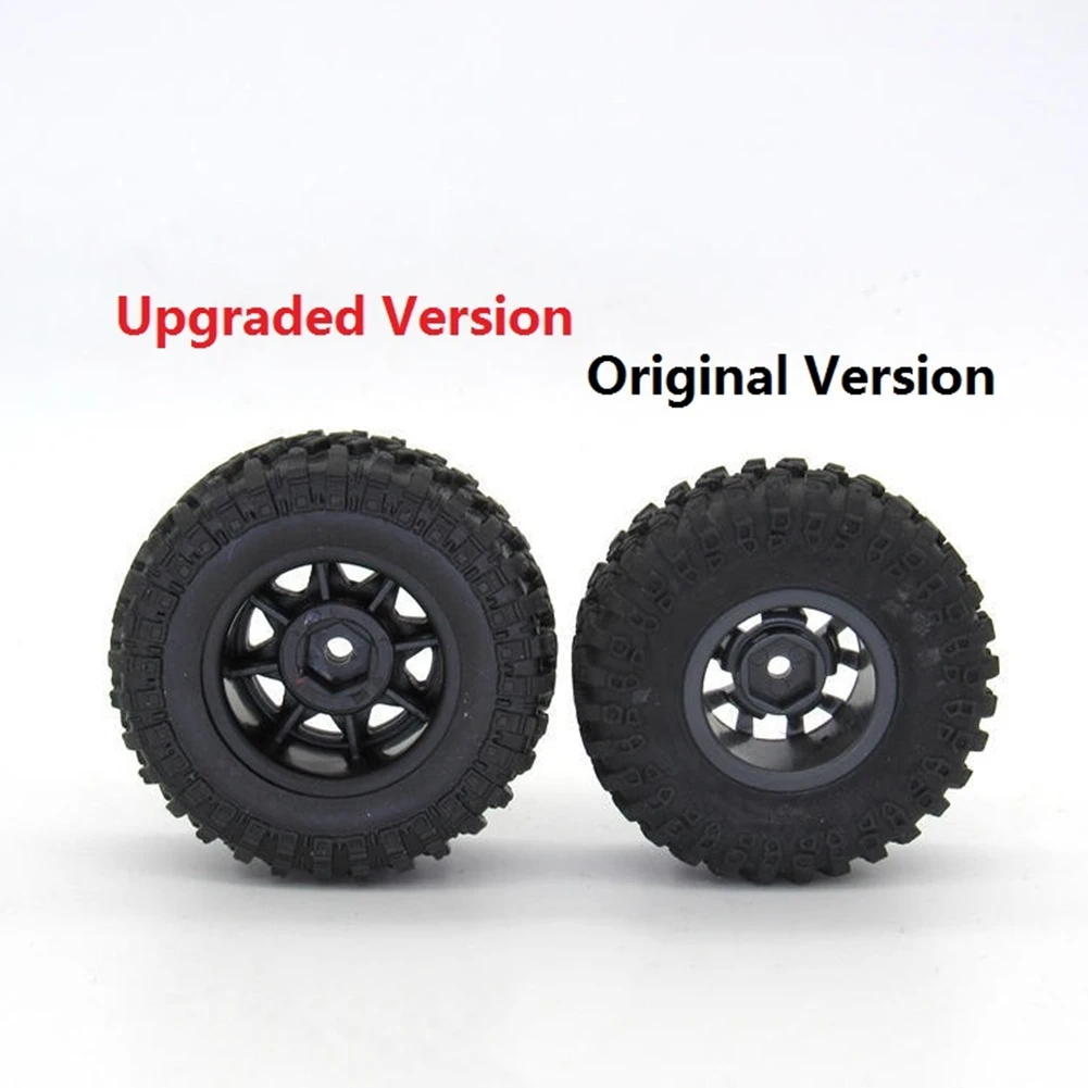 5Pcs Rubber Spare Tires Tyre Wheel Upgrade Accessories for XMYKC01CM JIMNY 1/16 RC Crawler Car Parts