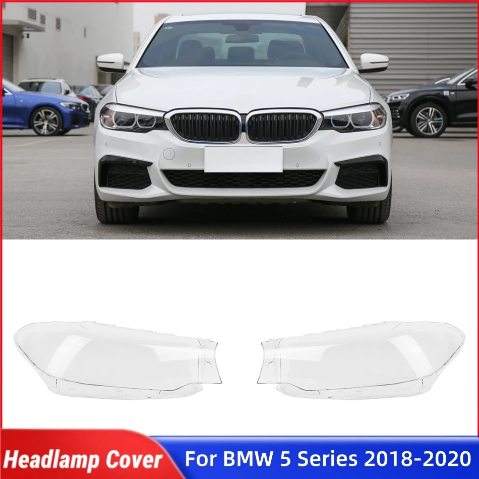 

For BMW 5 Series G30 G38 520i 523i 525i 528i 530i 2018 2019 2020 Car Replacement Parts Lampshades Lamp Shell Headlight Cap