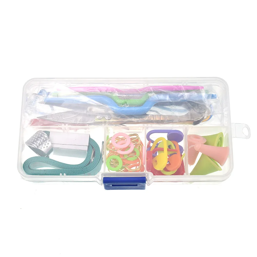 

Circular Needles 1Cm Set Plastic Tube Sweater Needles For Diy Knitting Projects Ergonomic Handles Knitting Tools Handmade