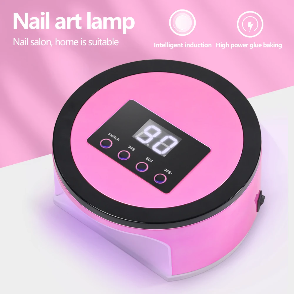 

CNHIDS Max UV LED Nail Lamp For Fast Drying Gel Nail Polish Dryer Home Use Ice Lamp With Auto Sensor For Manicure Salon