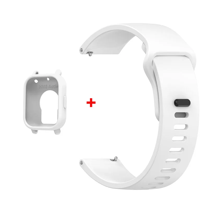 حافظة من السيليكون لساعة Redmi 5 Active 5 Lite غطاء ناعم شريط رياضي حافظات حماية Correa لساعة Xioami Redmi 5 Lite