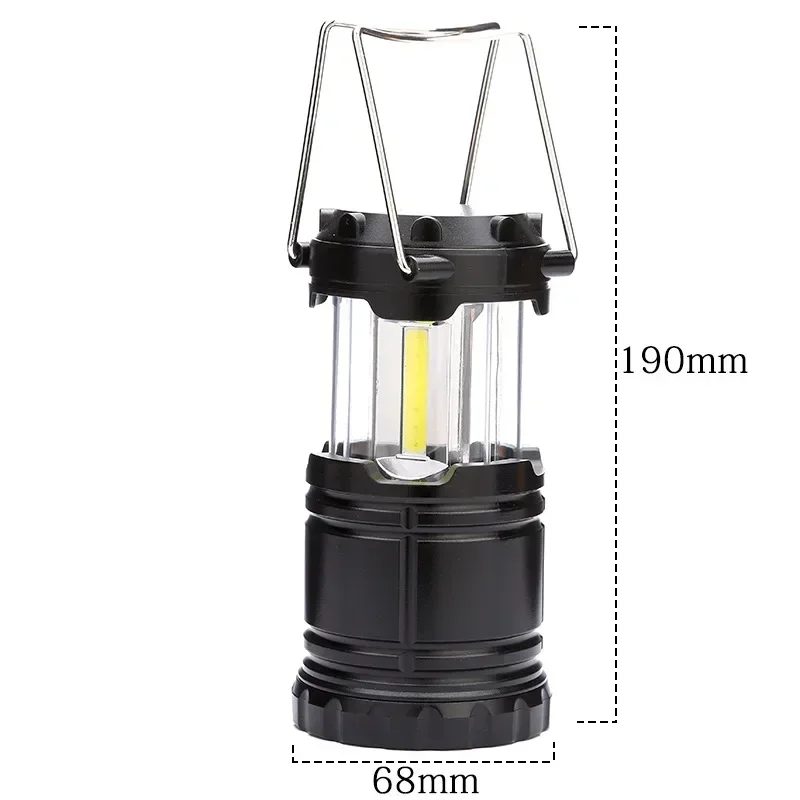 ポータブル防水キャンプランプ,1000ルーメン,バッテリーバージョン,LED,ランタン