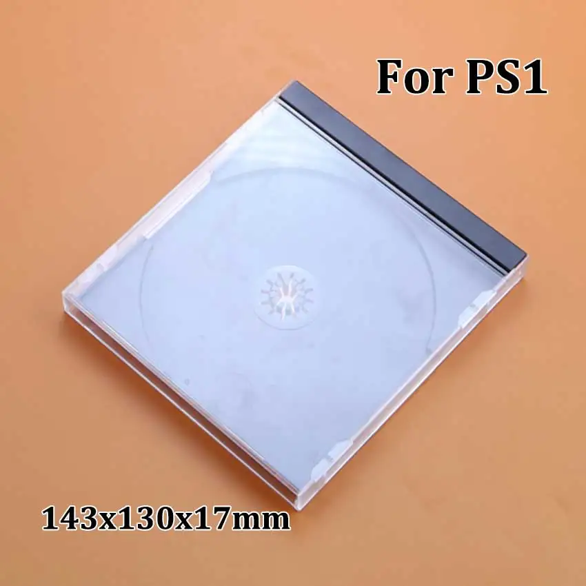 ChengHaoRan 1 قطعة CD لعبة صندوق واقي ل PS1 PS3 PS4 PS5 Xbox Wii CD DVD أقراص تخزين قوس غطاء صندوق