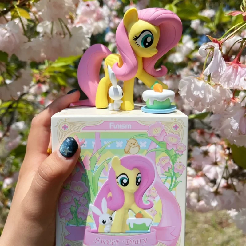 

Genuine Funism My Little Pony Sweet Diary Fluttershy Series Blind Box Anime Figure Mystery Box Collection Display For Girls Gift