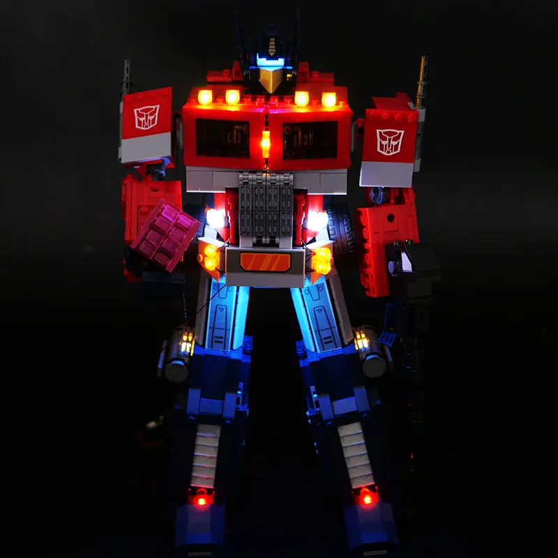 LED Light สําหรับ LEGO 10302 Optimus Prime ใช้งานร่วมกับ 10203 ไอเดีย DIY ของขวัญ (ไม่รวม Building Blocks ชุดอิฐชุด)