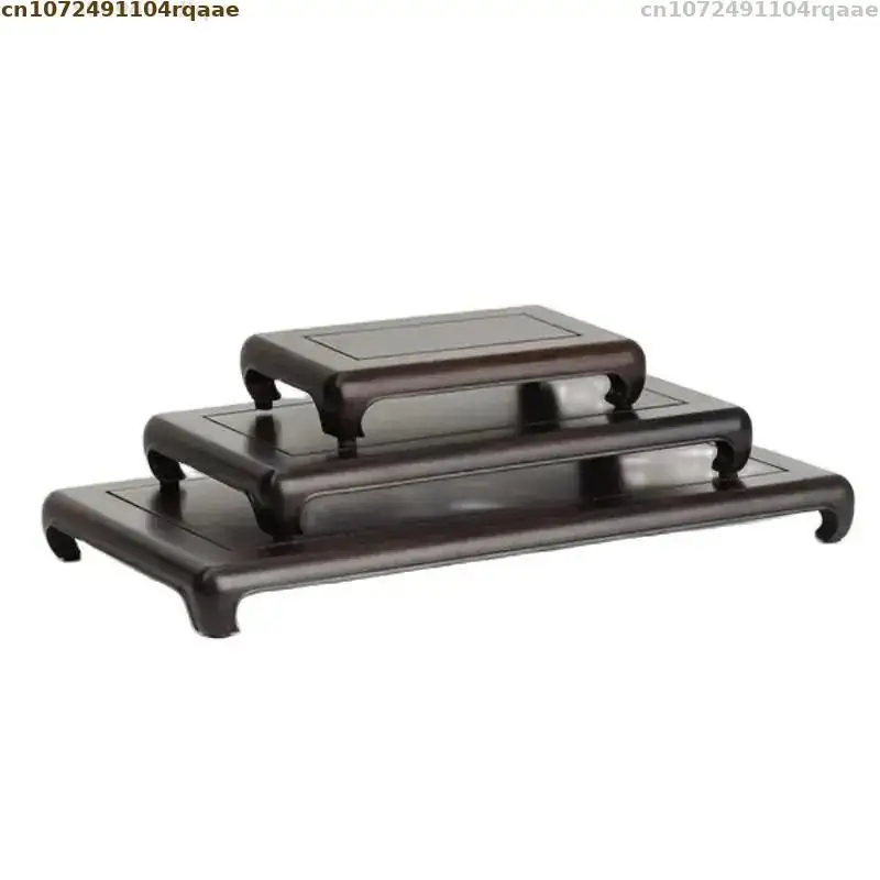 Scaffale per bonsai da tavolo in legno di alta qualità |   Supporto per piante in miniatura e set da tè Supporto per vaso da fiori con piedistallo per casa/ufficio