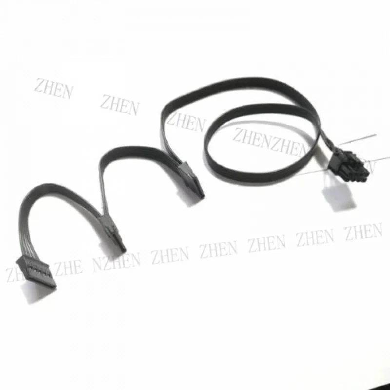Y Y 8Pin To Mainboard HDD 3 SATA Power Socket Cord for Cougar GX600 CMX 550 Series