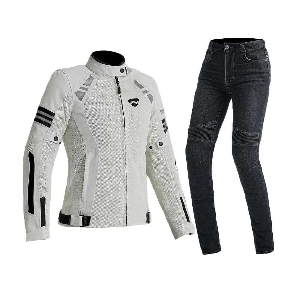 Women's Motorcycle Jacket for Summer Waterproof  Fall Prevention Wear Resistant Motorcycle Equipment Breathable