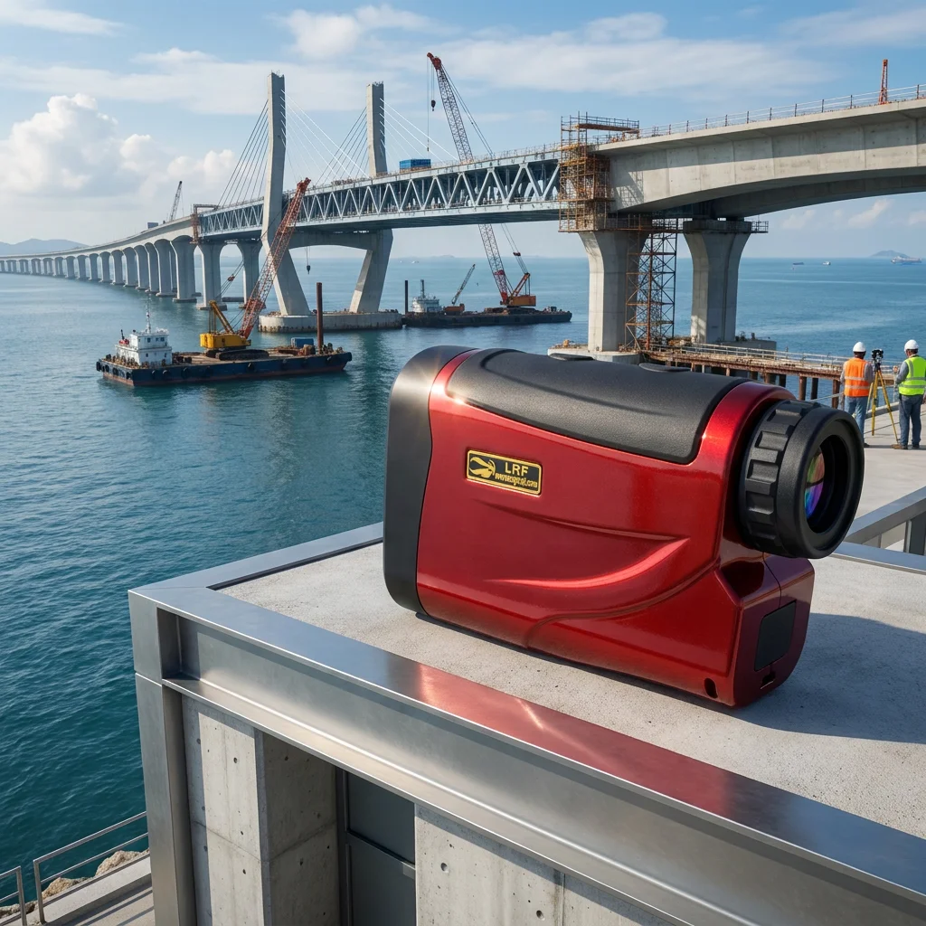 Customizable R Rangefinder 905nm Extended Model 6x Zoom Multi-color Handheld LRF With LCD Display For Forestry
