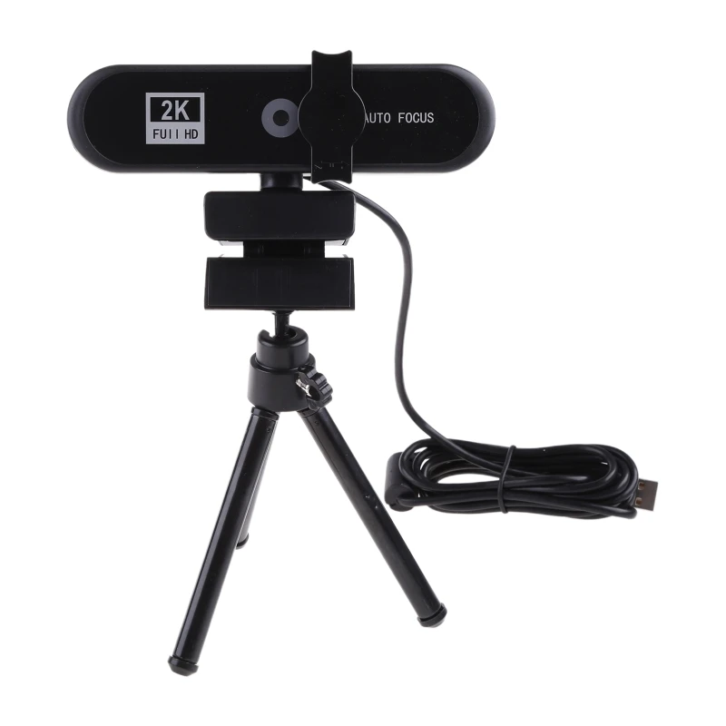 

2K Webcam 1080P Streaming Web Camera with Microphone Widescreen USB Computer