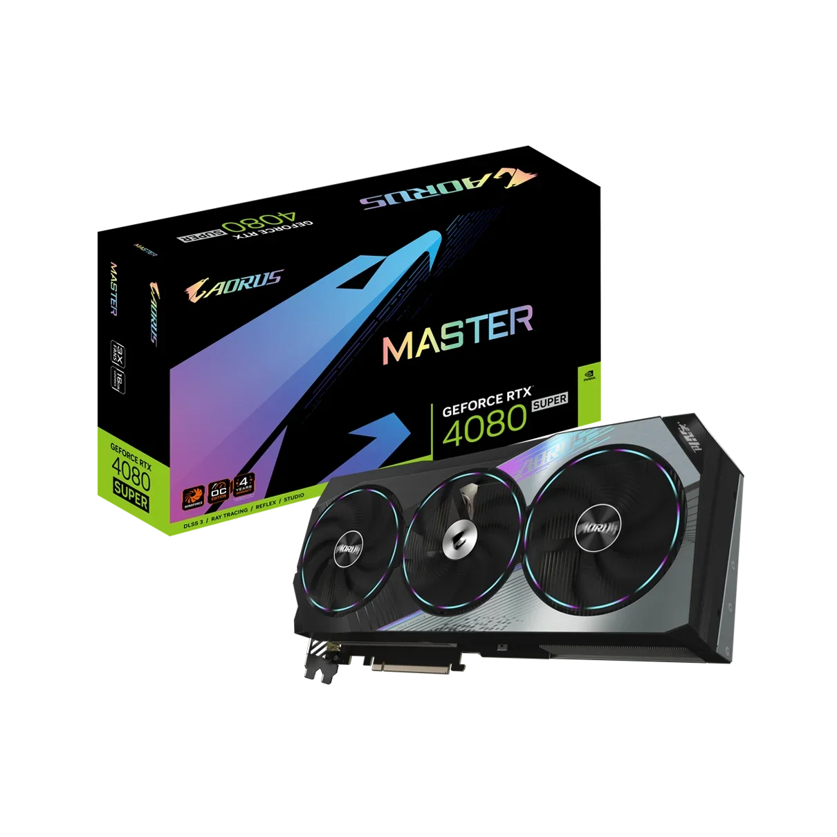 

2024 New AORUS GeForce RTX 4080 SUPER MASTER 16G Gaming Video Cards Gaming PC RTX 4080 Super