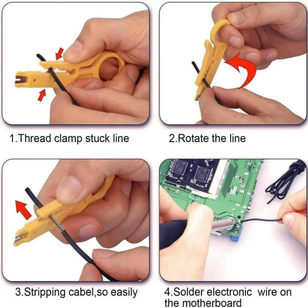 19PCS Electric Soldering Iron Kit With Multimeter 220V Degree Adjustable Mini Welding Gun For Electronic DIY Kits