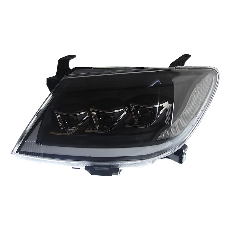 

For Toyota VIGO 2012-2014 modified LED daytime running light flow light turn signal lens headlight assembly