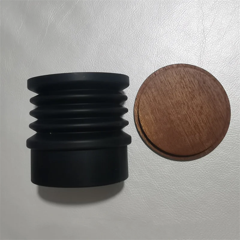 DF64 Coffee Beans Grinder Single Dose Hopper Silicone Bellows 6cm-7cm Diameter Wood Lid Coffee Grinder Blowing Cleaning Tools