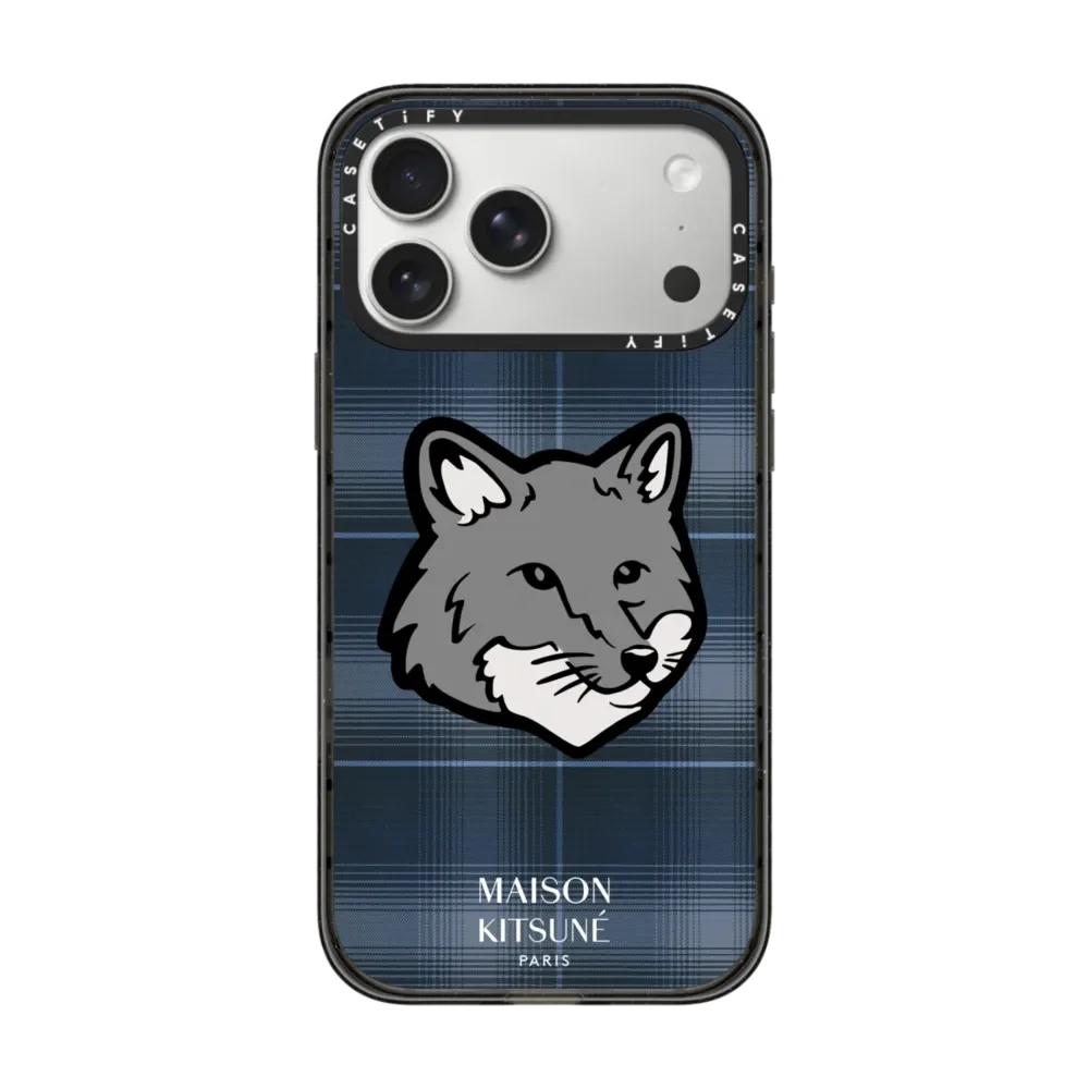 CASETiFY Maison Kitsuné Series Fox Logo Magnetic Drop-proof Case