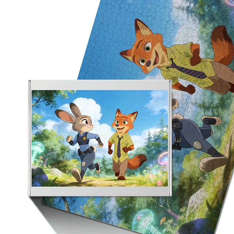 1000Pcs Disney Zoot… - image