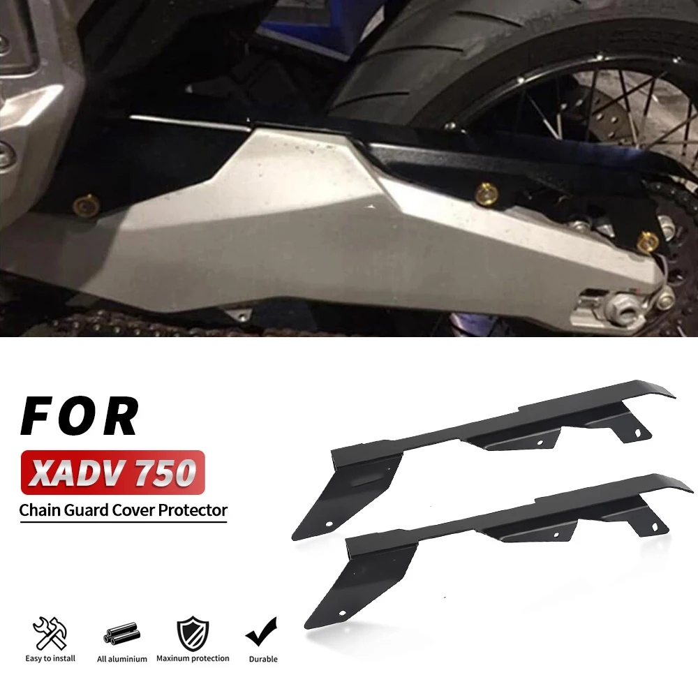 

FOR HONDA XADV750 2016-2021 X ADV 750 Accessories 2022 CNC Chain Guard Cover Motorcycle Guide Wheel Slide Sprocket Protection