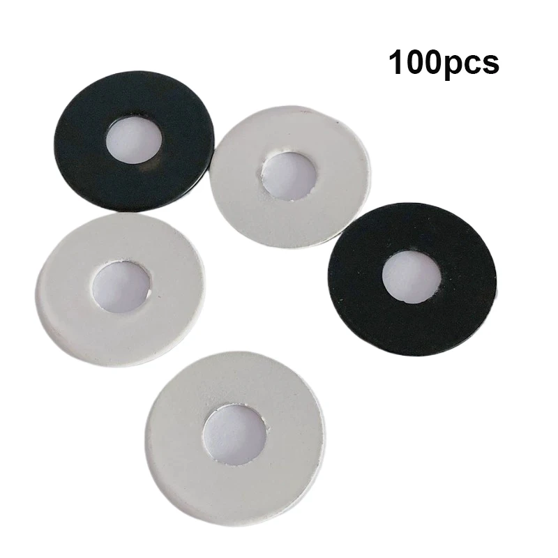 

100PCs metal pads industrial flat gasket meso round gasket hardware screws flat electric ring table lamp accessories