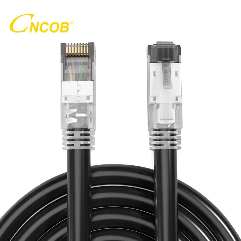 Cat8 Ethernet Cable Shielded 40Gbps 2000MHz Cat 8 RJ45 Network Lan Patch Cord for Router Modem Internet RJ 45 Equipment