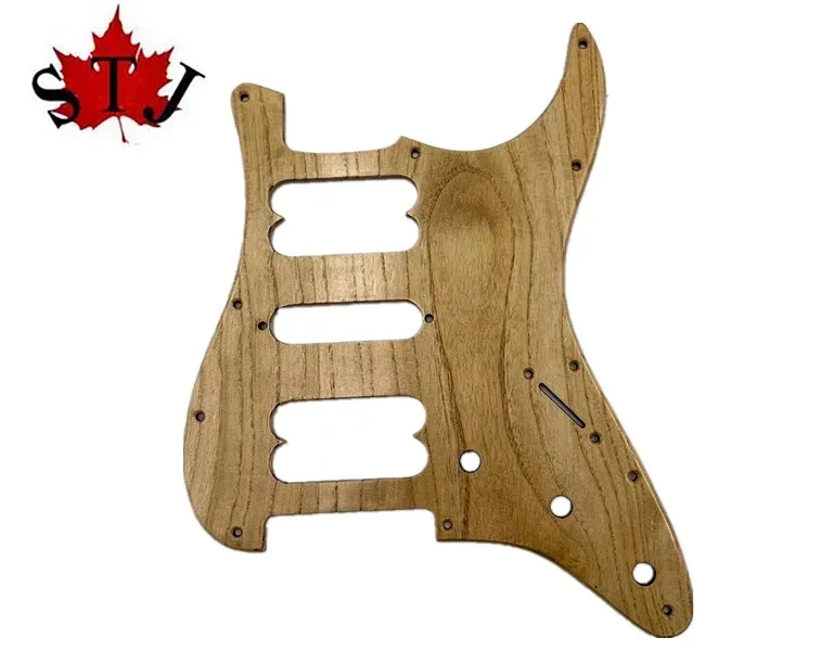 Chinese scholartree wood GUITAR HSH Pickguard and back caver Backplate