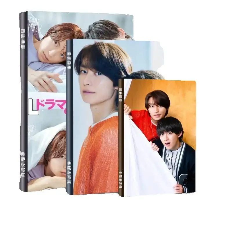 

3 размера I Became the Lead in a BL Drama: Crank up Edition Abe Aran Akutsu Nichika Фотокнига Фотоальбом Художественная книга Фотокнига