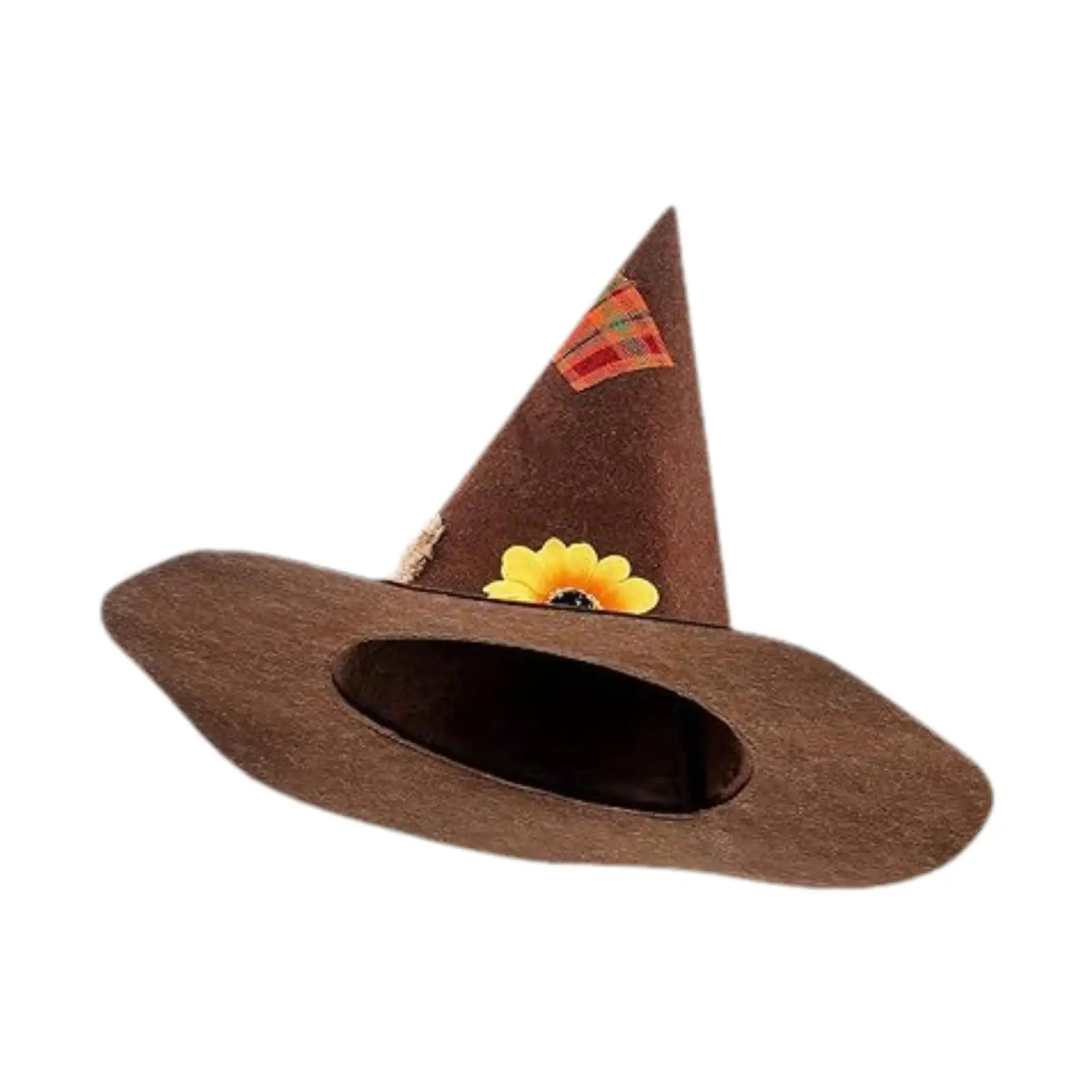 Accessorio per costume cosplay per spaventapasseri di Halloween, copricapo, per spettacoli teatrali, giochi di ruolo natalizi, vacanze in maschera