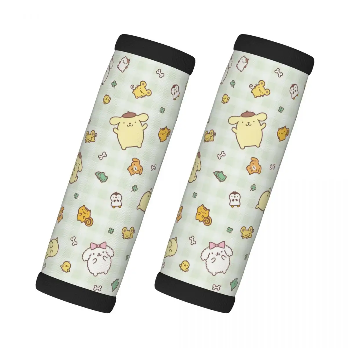 

Пользовательские мультфильм аниме Pom Pom Purin 2 шт. ручка для багажа обертка ручка холодильника чемоданы дорожные аксессуары