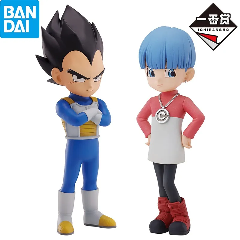 In Stock Bandai Ichiban Kuji Dragon Ball DAIMA Prize B Figure Vegeta Bulma Anime Figure Action Model Figurals Brinquedos Toys