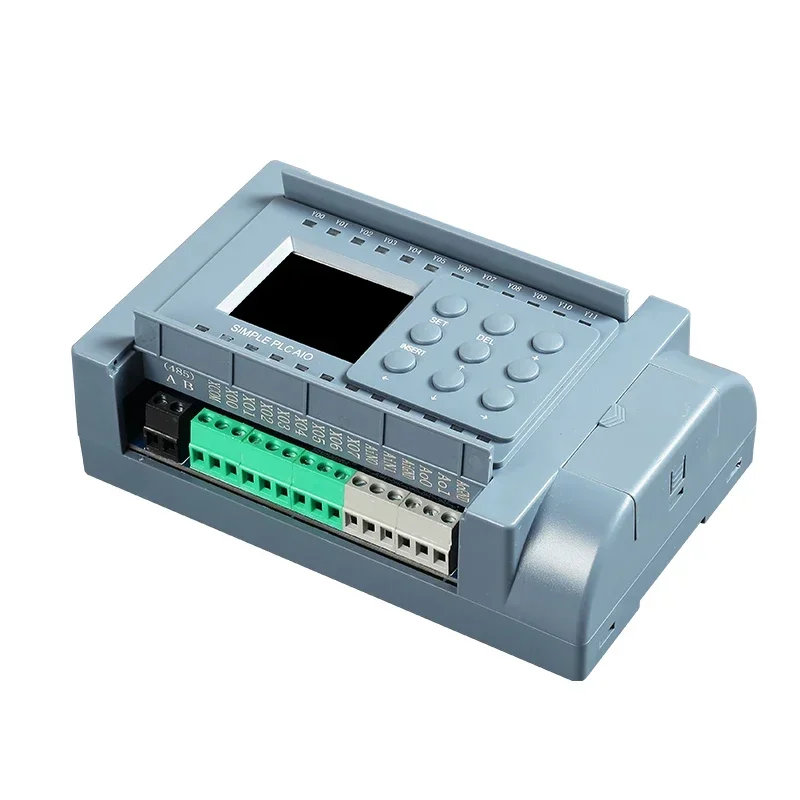 8-In 8-OutTransistor Output PLC 2-Channel Analog Inputs 0-20mA Pulse Outputs PLC Controller for Servo Motor