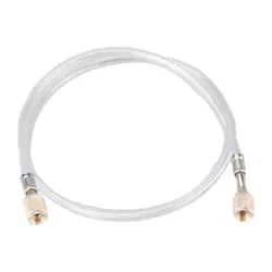 Car Air Conditioning Transparent Fluorinated Tube 1/4SAE Thread For R410 R134 R22 Car Air Conditioning Refrigerant Charging Hose