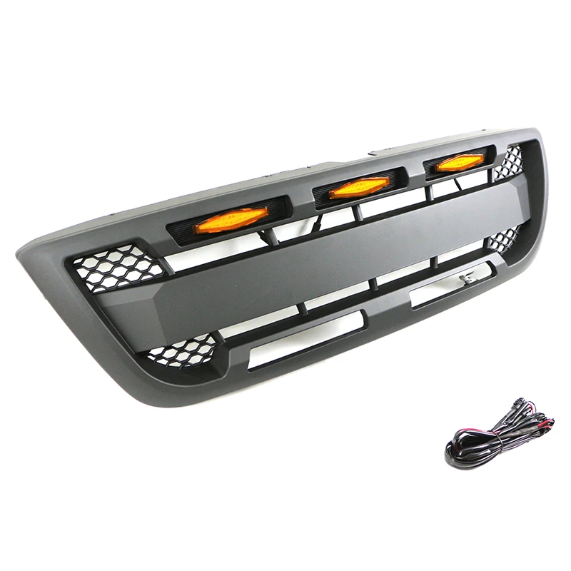 Front Grille With Light Racing Grill Auto Parts Fits For Ford Ranger 1998-2000