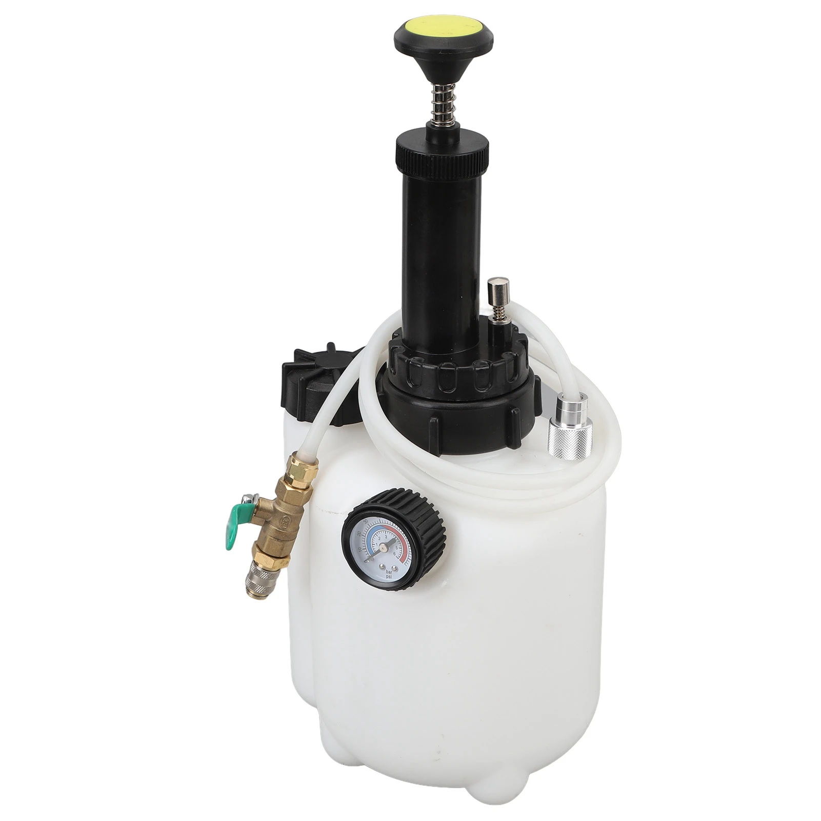 

Manual Automotive Fluid Transfer Pump - Transmission Fluid & Oil Filling System Tool with 8 Adapters, 3L Capacity for Car Fluid