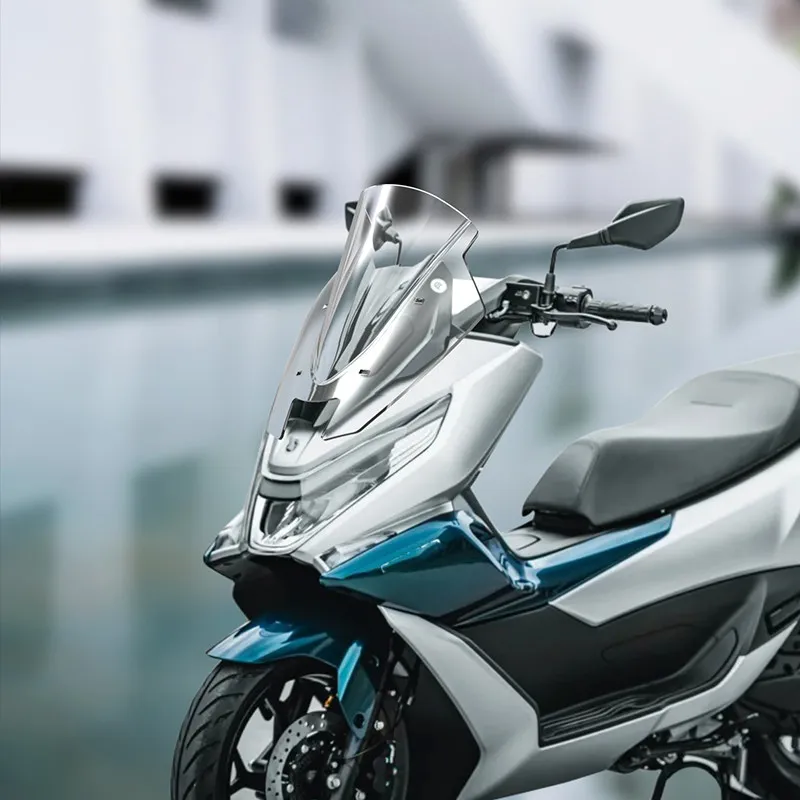 Aerodynamic Sport Wind Deflector for CFMOTO 150SC Scooter Stylish Competitive Windshield Enhances Riding Experience