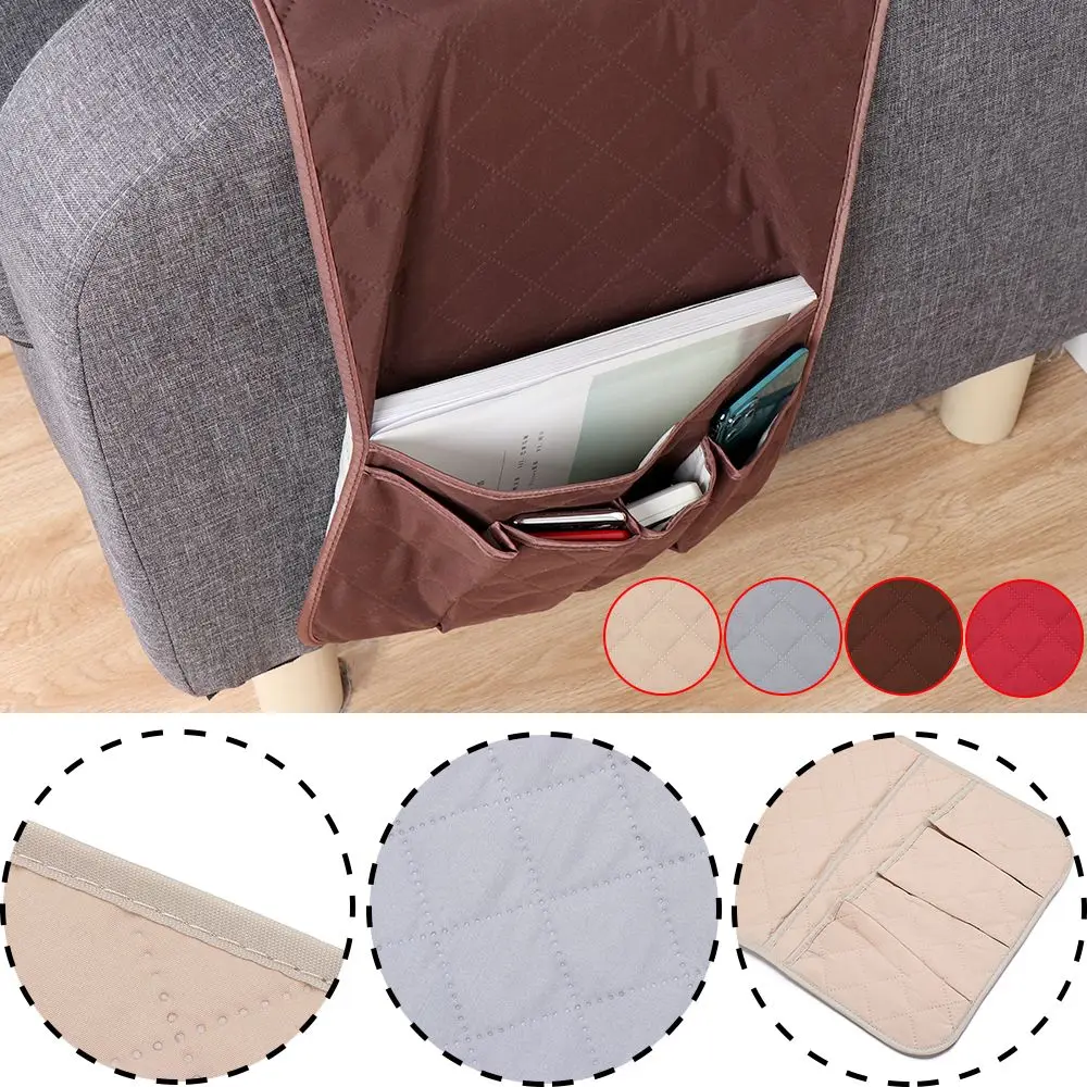 Space Saver Remote Control Home & Living Holder Hanging Bags Bedside Storage Organizer Storage Pockets Sofa Storage Bag