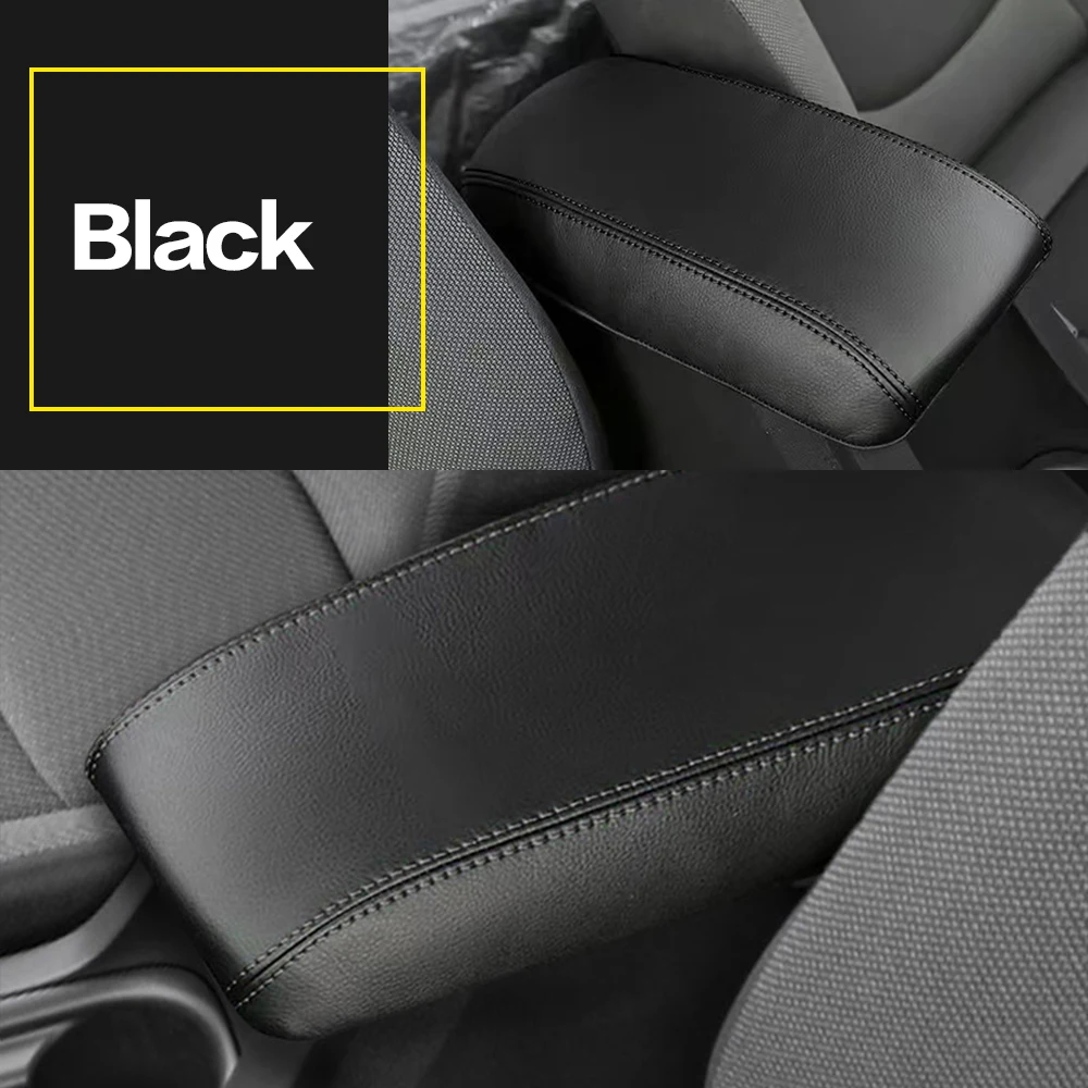 1X Car Armrests Box Cover Decorative Interior Accessories For Toyota Corolla E140 E150 E170 E210 2007 2008 2009 2010 2011-2023